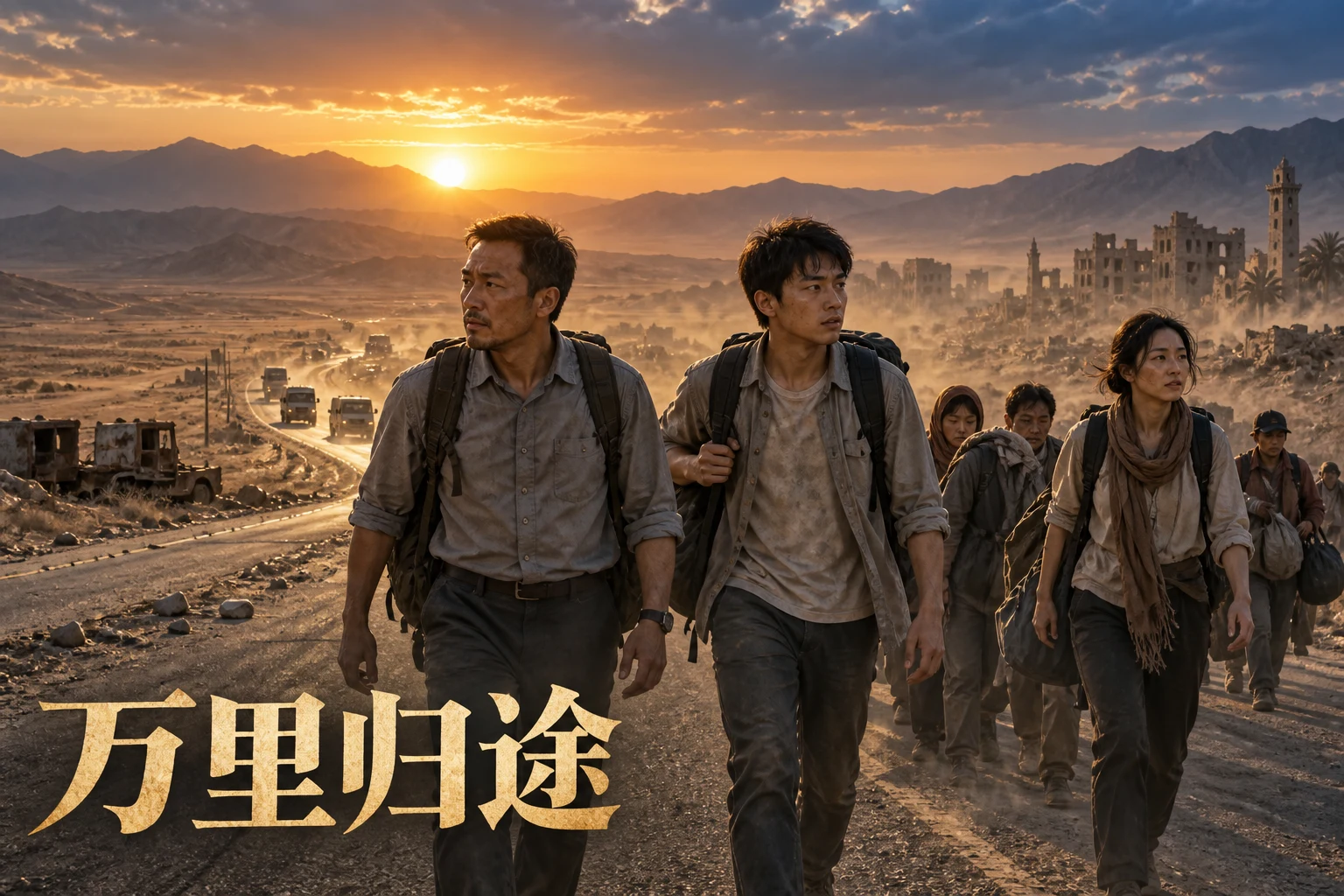 万里归途题材封面
